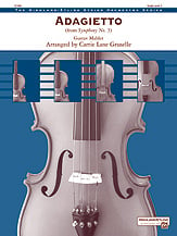 Adagietto Orchestra Scores/Parts sheet music cover Thumbnail